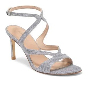 Stuart Weitzman Mariposa Strappy Periwinkle Sparkle Sandal Women’s Size 6 & 6.5